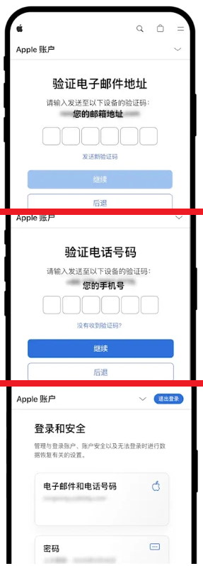 注册 Apple ID 步骤图